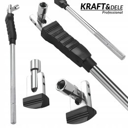 Przeciągacz CrV z Osłoną do Zaworów Metalowych Felg Kraft&Dele