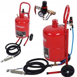 Przenośna Piaskarka Syfonowa Usuwania Farb 10 Bar Akcesoria 19L Kraft&Dele