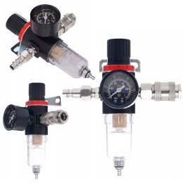 Reduktor Ciśnienia z Filtrem Odwadniaczem Kraft&Dele 1/4' 10 Bar 550 l/min