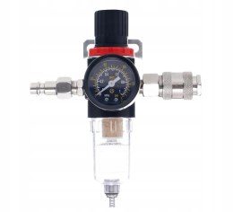 Reduktor Ciśnienia z Filtrem Odwadniaczem Kraft&Dele 1/4' 10 Bar 550 l/min