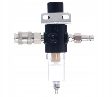 Reduktor Ciśnienia z Filtrem Odwadniaczem Kraft&Dele 1/4' 10 Bar 550 l/min