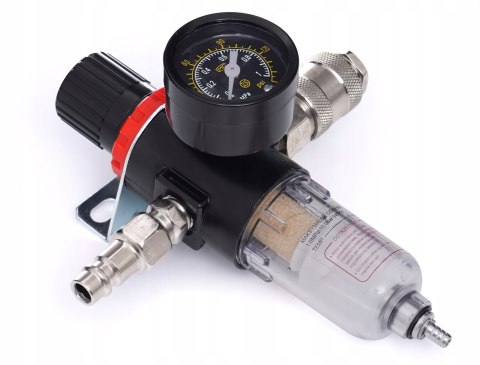 Reduktor Ciśnienia z Filtrem Odwadniaczem Kraft&Dele 1/4' 10 Bar 550 l/min