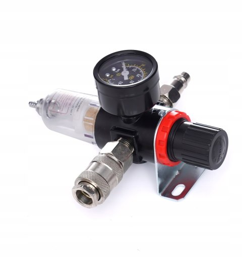 Reduktor Ciśnienia z Filtrem Odwadniaczem Kraft&Dele 1/4' 10 Bar 550 l/min