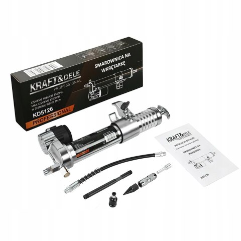 Smarownica Tawotnica na Wkrętarkę Wiertarkę z Wężykiem 1/4" Kraft&Dele