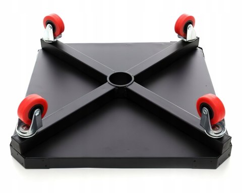 Stołek Krzesełko Warsztatowe Detailingowe Obrotowe 360° 136 Kg 380-575 mm