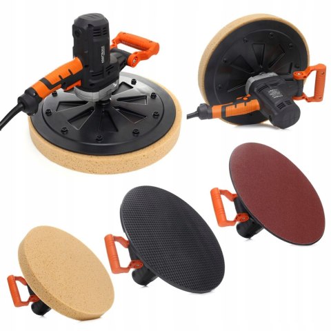 Szlifierka Polerka Zacieraczka Wielofunkcyjna do Tynków Gładzi 1050W TYNK