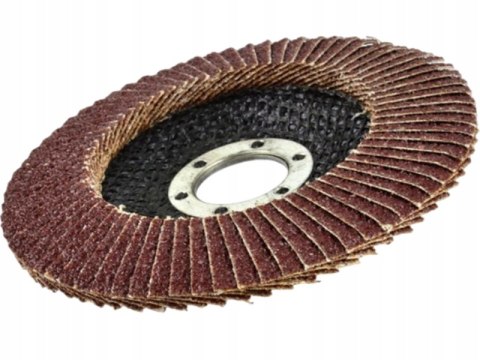 TARCZA DO SZLIFOWANIA DREWNA METALU 125mm LISTKOWA LAMELKOWA P80 10 szt