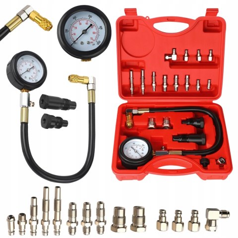 Tester Miernik Ciśnienia Kompresji DIESEL 0-70 BAR Kraft&Dele