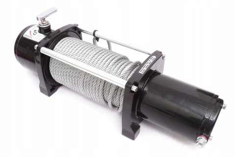 Wciągarka Elektryczna 12V Linowa 8.1 mm 28 m 8000LBS 3629 kg Kraft&Dele