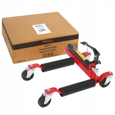 Wózek Rolka Transportowa Warsztatowa Serwisowa 680 kg 4 Kółka Kraft&Dele