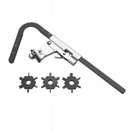 Zaciskarka Pierścieni Tłokowych Zestaw Zaciskaczy 75/100/150 mm Kraft&Dele