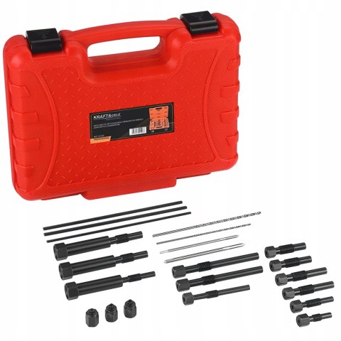 Zestaw Narzędzia do Wyciągania Demontażu Urwanych Świec Żarowych Żarników