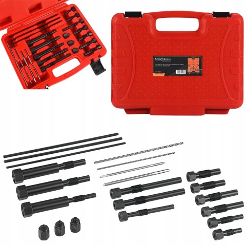 Zestaw Narzędzia do Wyciągania Demontażu Urwanych Świec Żarowych Żarników