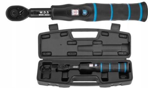 Klucz Dynamometryczny Stal CR-V 1/2" Cala 10-60 Nm 72 Zęby W.D.S.