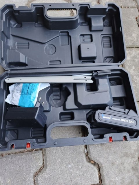 OUTLET W1414 PIŁA ŁAŃCUCHOWA AKUMULATOROWA PILARKA AKUMULATOR ŁAŃCUCH