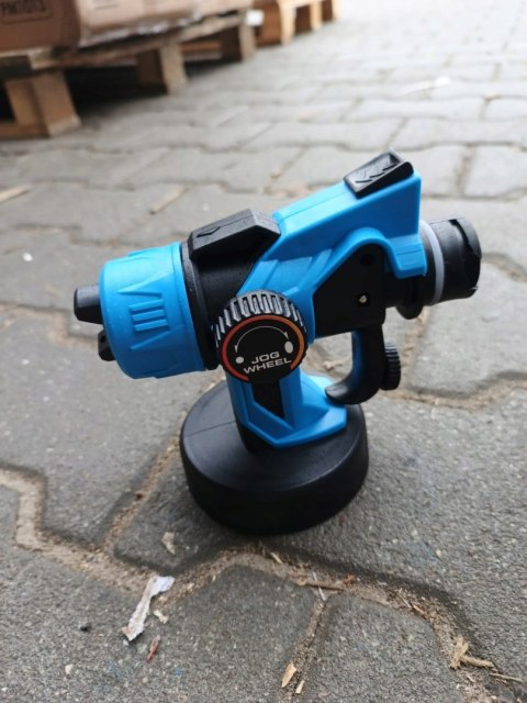 OUTLET W1427 MALARSKI PISTOLET AKUMULATOROWY DO MALOWANIA ŚCIAN MOCNY