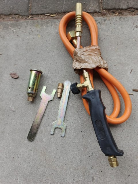 OUTLET W1432 PALNIK GAZOWY DO PAPY DEKARSKI OPALANIA WYPALANIA CHWASTÓW