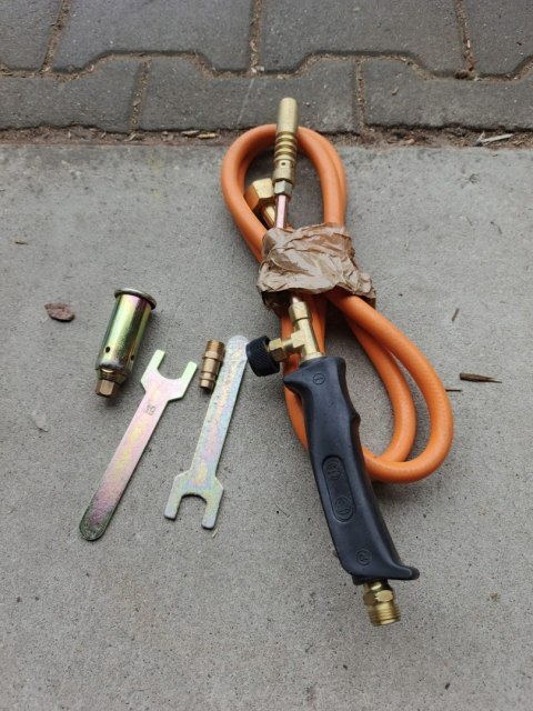 OUTLET W1432 PALNIK GAZOWY DO PAPY DEKARSKI OPALANIA WYPALANIA CHWASTÓW