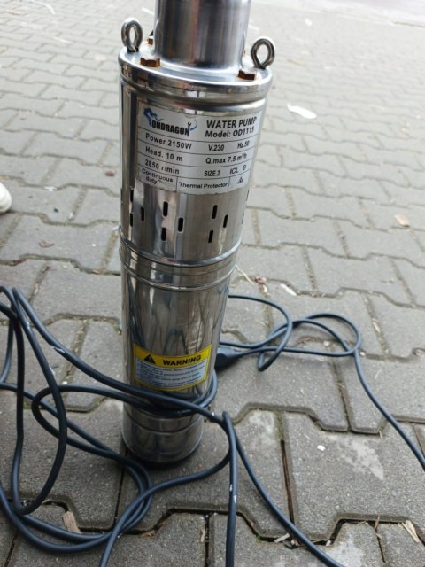 OUTLET W1474 POMPA GŁĘBINOWA DO BRUDNEJ WODY SZAMBA MOCNA