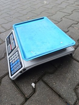 OUTLET W1551 ELEKTRONICZNA WAGA SKLEPOWA MAGAZYNOWA LCD KALKULACYJNA