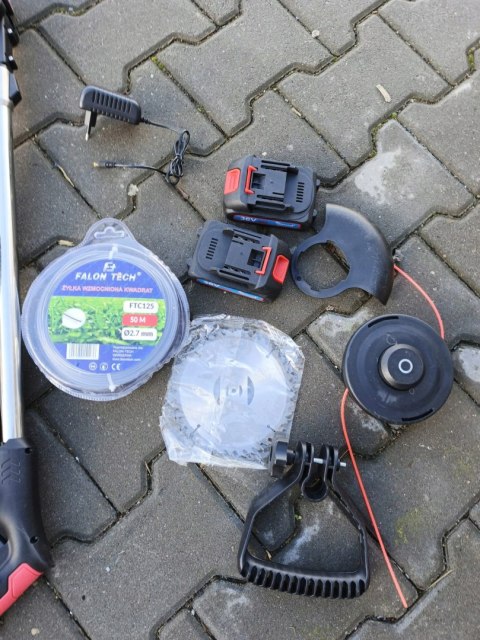 OUTLET W1564 PODKASZARKA AKUMULATOROWA KOSA OGRODOWA WYKASZARKA NA KOŁACH