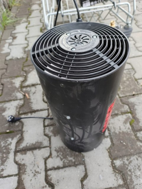 OUTLET W1581 NAGRZEWNICA GAZOWA DMUCHAWA GRZEJNIK REDUKTOR FARELKA PIEC