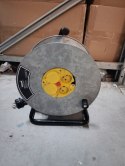 OUTLET W1586 25m 3x2,5 PRZEDŁUŻACZ BĘBNOWY NA BĘBNIE ZWIJAK metalowy