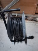 OUTLET W1586 25m 3x2,5 PRZEDŁUŻACZ BĘBNOWY NA BĘBNIE ZWIJAK metalowy