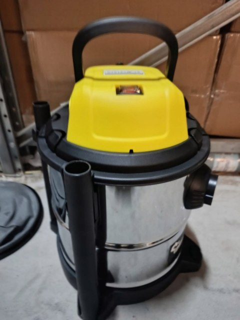 OUTLET W1587 ODKURZACZ PRZEMYSŁOWY SEPARATOR POPIOŁU KOMINKA GRILLA MOCNY