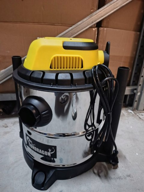 OUTLET W1587 ODKURZACZ PRZEMYSŁOWY SEPARATOR POPIOŁU KOMINKA GRILLA MOCNY