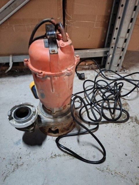 OUTLET W1591 POMPA DO WODY SZAMBA Z ROZDRABNIACZ 3750W PŁYWAK