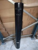 OUTLET W1594 WENTYLATOR KOLUMNOWY STOJĄCY PODŁOGOWY WIATRAK CZARNY