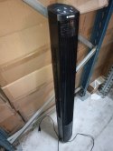 OUTLET W1594 WENTYLATOR KOLUMNOWY STOJĄCY PODŁOGOWY WIATRAK CZARNY