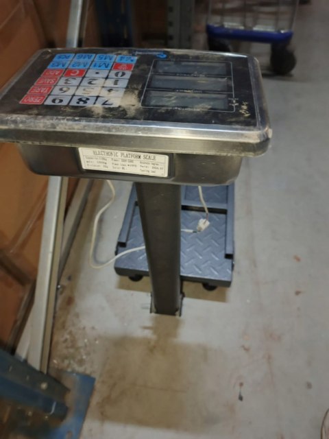 OUTLET W1608 WAGA MAGAZYNOWA PRZEMYSŁOWA TOWAROWA SKLEPOWA MOCNA