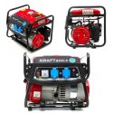 Agregat Prądotwórczy Przenośny Jednofazowy 230V/12V 1500W 3KM Kraft&Dele
