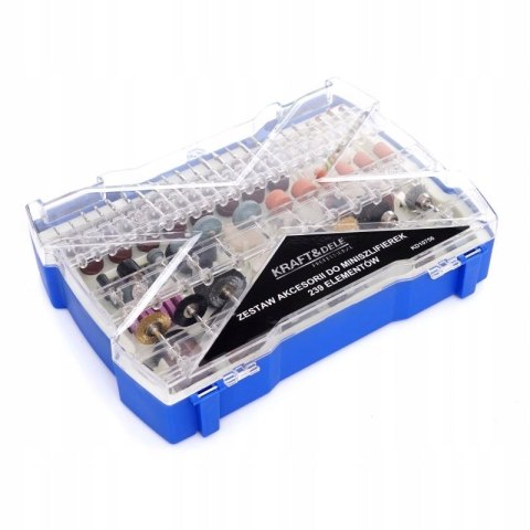 Akcesoria Zestaw do Mini szlifierki 239 Elementów Szlifowanie Polerowanie