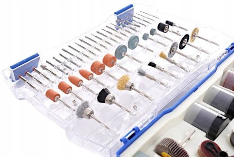 Akcesoria Zestaw do Mini szlifierki 239 Elementów Szlifowanie Polerowanie