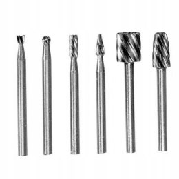 FREZY TRZPIENIOWE HSS DO MINI SZLIFIEREK 3,2MM 6 SZTUK