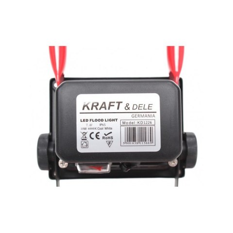 Halogen biały ciepły lampa akumulatorowa 2000 lm 20 W lampa budowlana