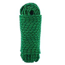 Lina Wielofunkcyjna 12 mm x 50 m Zielona Ogrodowa Namiotu KRAFT&DELE