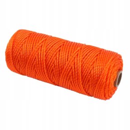 Lina Wielofunkcyjna 2mm x 100m Pomarańczowa Ogrodowa Namiotu KRAFT&DELE