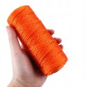 Lina Wielofunkcyjna 2mm x 100m Pomarańczowa Ogrodowa Namiotu KRAFT&DELE