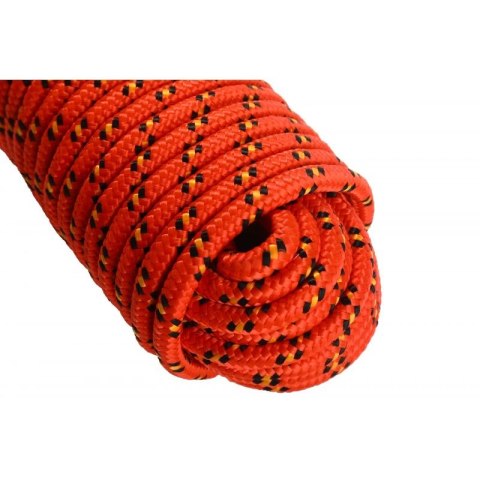 Lina Wielofunkcyjna 9,5 mm x 30 m Pomarańczowa Ogrodowa Namiotu KRAFT&DELE