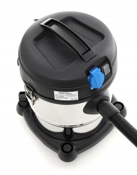 ODKURZACZ PRZEMYSŁOWY NA MOKRO SUCHO 1200W 20L