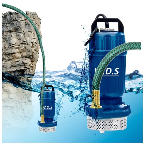 POMPA DO WODY BRUDNEJ CZYSTEJ ZANURZENIOWA SITKO SITO SZAMBA 2100W 1"