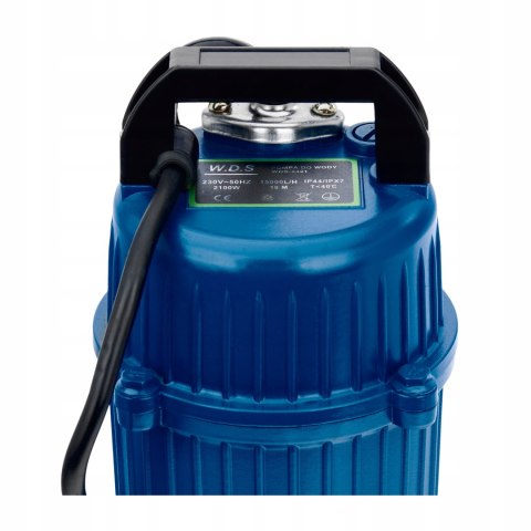 POMPA DO WODY BRUDNEJ CZYSTEJ ZANURZENIOWA SITKO SITO SZAMBA 2100W 1"