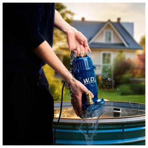 POMPA DO WODY BRUDNEJ CZYSTEJ ZANURZENIOWA SITKO SITO SZAMBA 2100W 1"