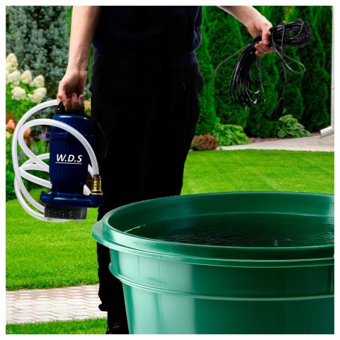 POMPA DO WODY BRUDNEJ CZYSTEJ ZANURZENIOWA SITKO SITO SZAMBA 2100W 1"