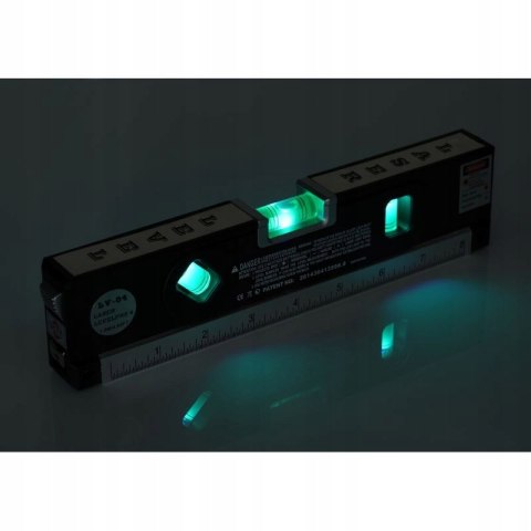 POZIOMICA LASEROWA Z MIARĄ 150CM KD10438