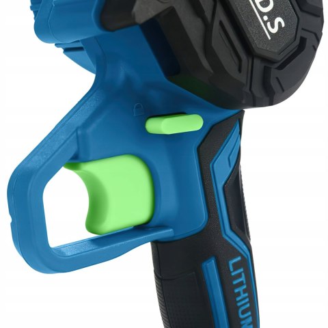 Piła Łańcuchowa Akumulatorowa 6" Zestaw Bateria x2 Ładowarka Gogle Walizka